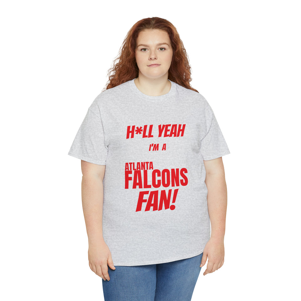 Atlanta Falcons Football Unisex Heavy Cotton Tee