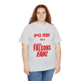 Atlanta Falcons Football Unisex Heavy Cotton Tee