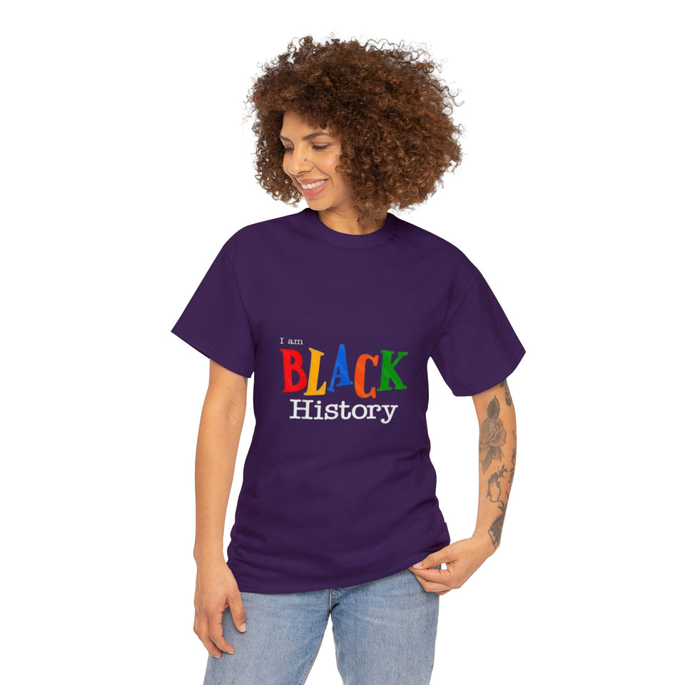 I Am Black History Cotton Tee