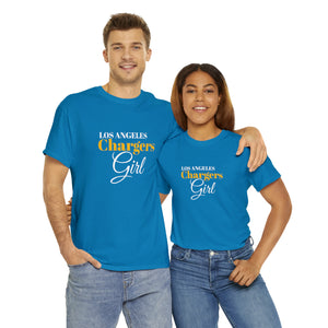 Los Angeles Chargers Girl Unisex Heavy Cotton Tee