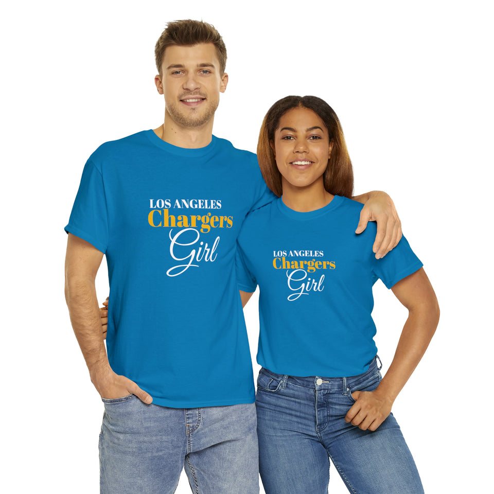 Los Angeles Chargers Girl Unisex Heavy Cotton Tee