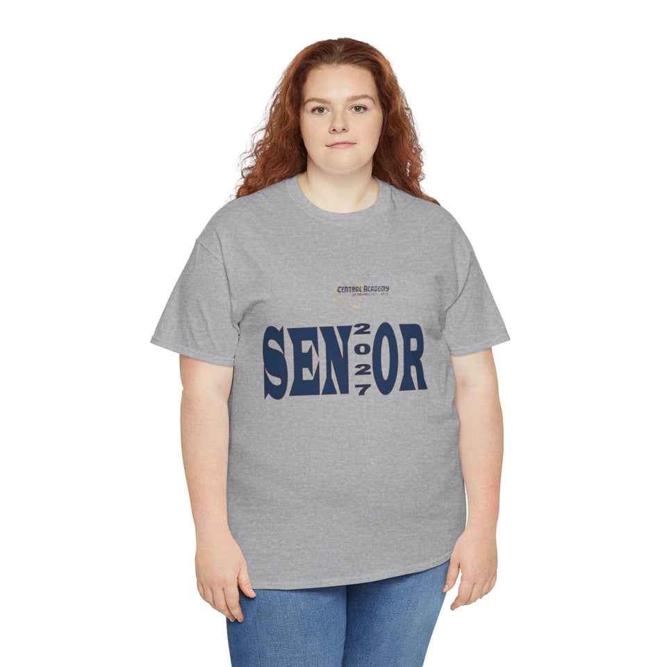 Central Academy of Tech & Arts Senior 2027 Unisex Heavy Cotton Tee