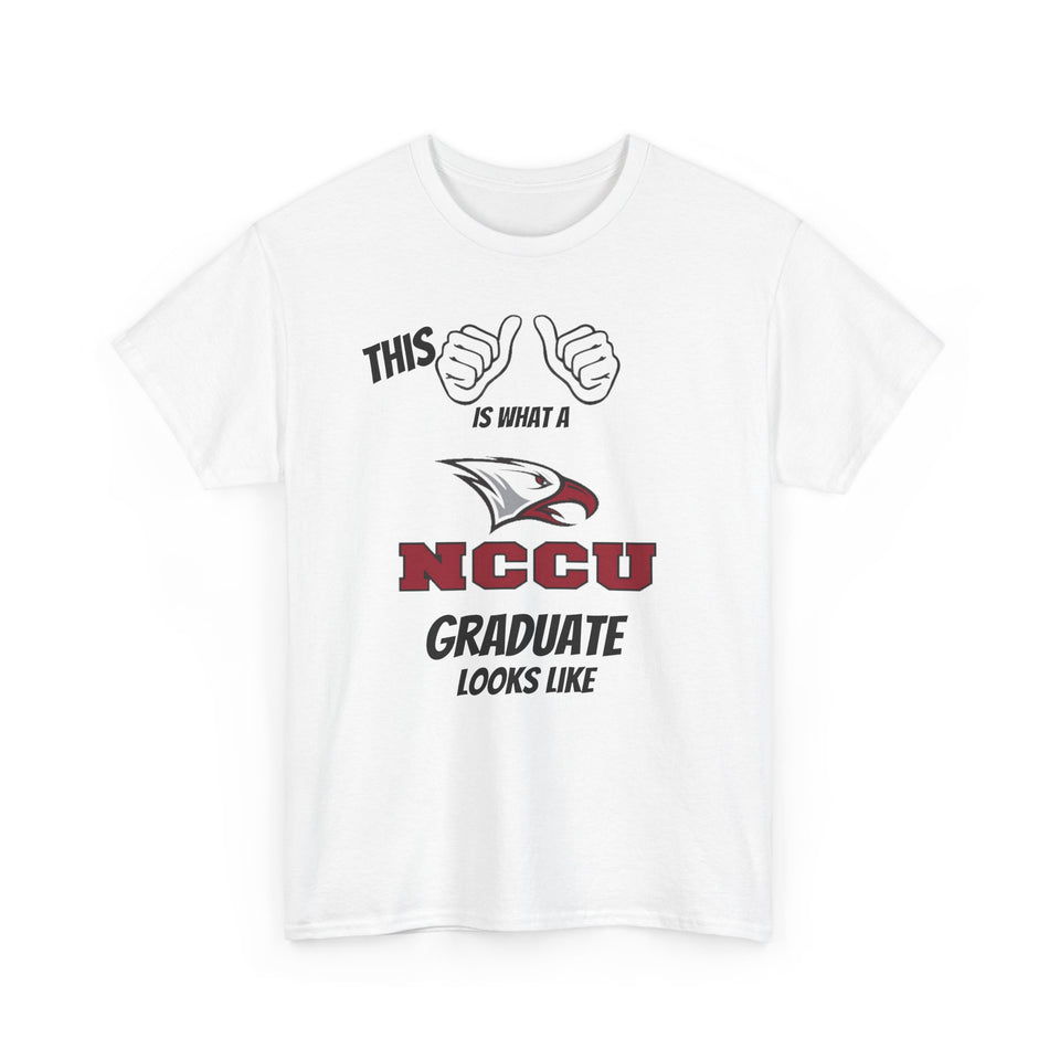 This Is What A North Carolina Central University Graduate Looks Like 2025 Unisex Heavy Cotton Tee
