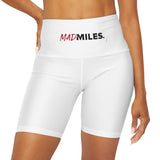 Mad Miles High Waisted Yoga Shorts (AOP)