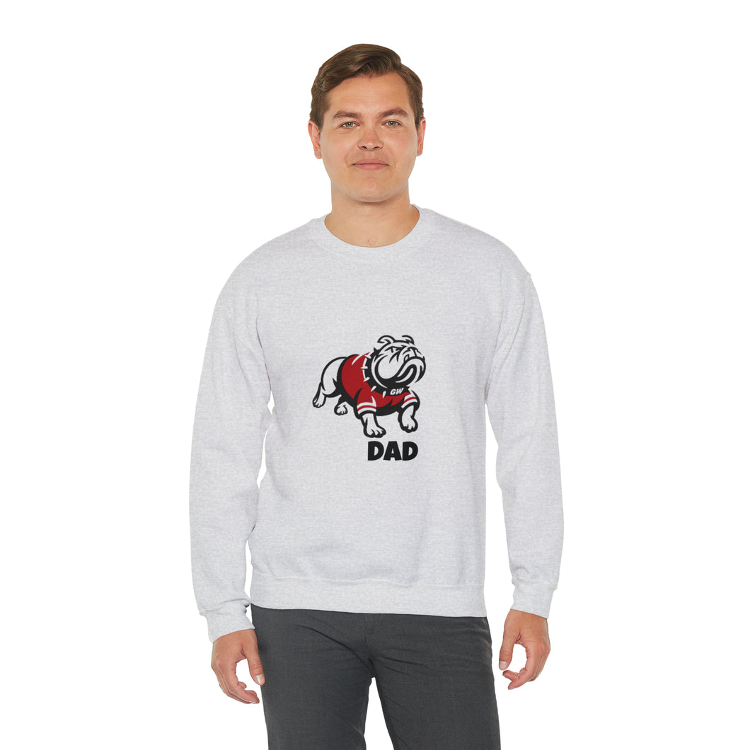 Gardner Webb Dad Unisex Heavy Blend™ Crewneck Sweatshirt