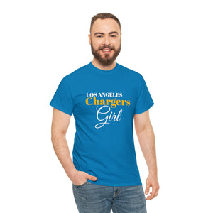 Los Angeles Chargers Girl Unisex Heavy Cotton Tee