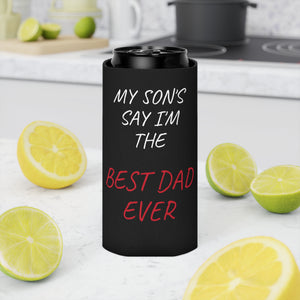 Best Dad Ever Can Cooler