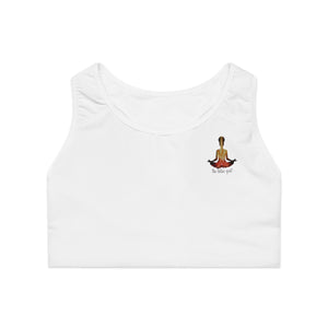The Lotus Spot Sports Bra (AOP)
