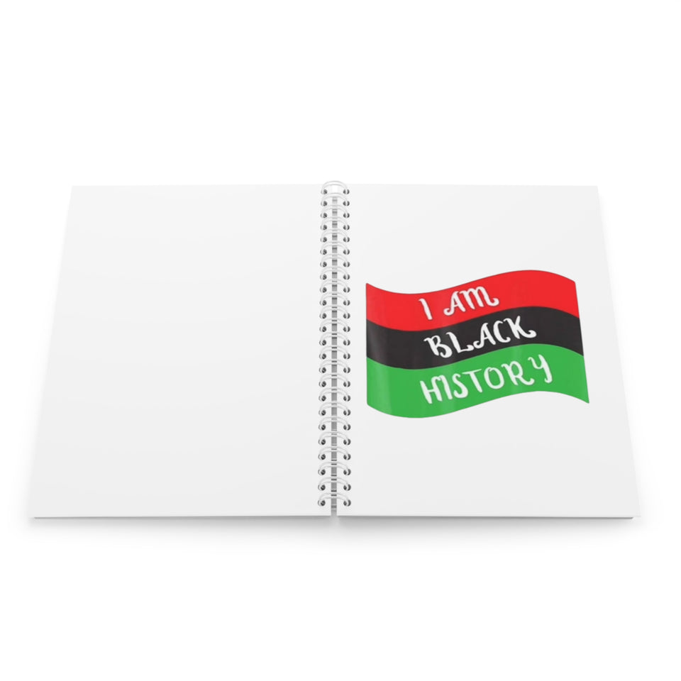 I Am Black History Spiral Notebook