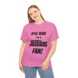 Jacksonville Jaguars Football Unisex Heavy Cotton Tee