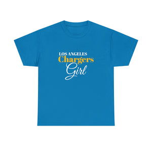 Los Angeles Chargers Girl Unisex Heavy Cotton Tee