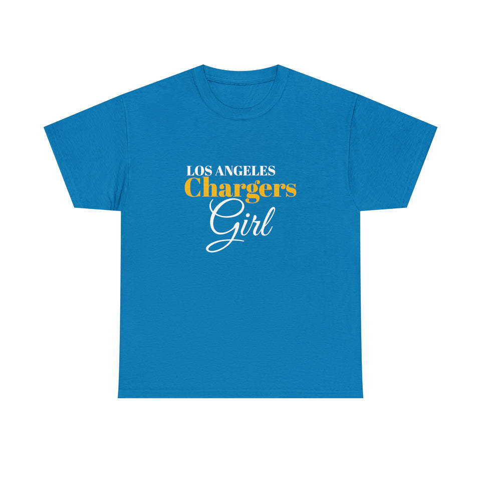 Los Angeles Chargers Girl Unisex Heavy Cotton Tee
