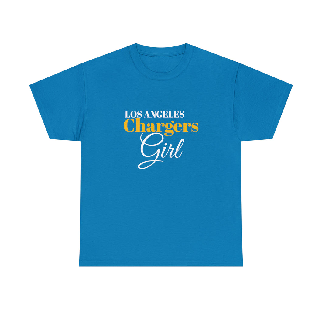 Los Angeles Chargers Girl Unisex Heavy Cotton Tee