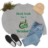 Heck Yeah I'm A UNCC Senior Unisex Heavy Blend™ Crewneck Sweatshirt