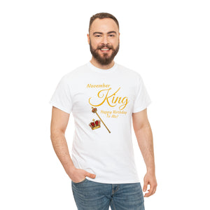 November King Unisex Heavy Cotton Tee