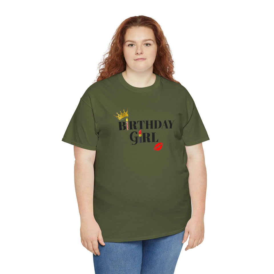 Birthday Girl Unisex Heavy Cotton Tee