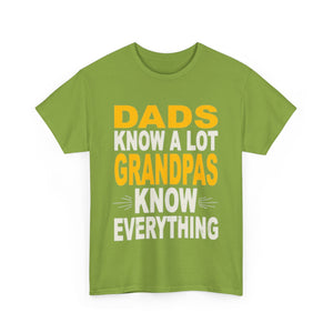Grandpas Know Everything Unisex Heavy Cotton Tee
