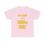 Los Angeles Chargers Football Unisex Heavy Cotton Tee