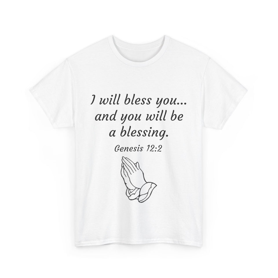 Genesis 12:2 Unisex Heavy Cotton Tee