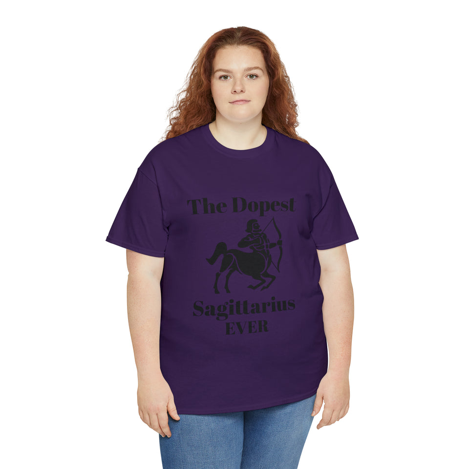 The Dopest Sagittarius Ever Unisex Heavy Cotton Tee