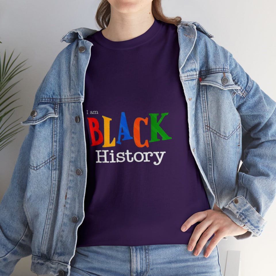 I Am Black History Cotton Tee