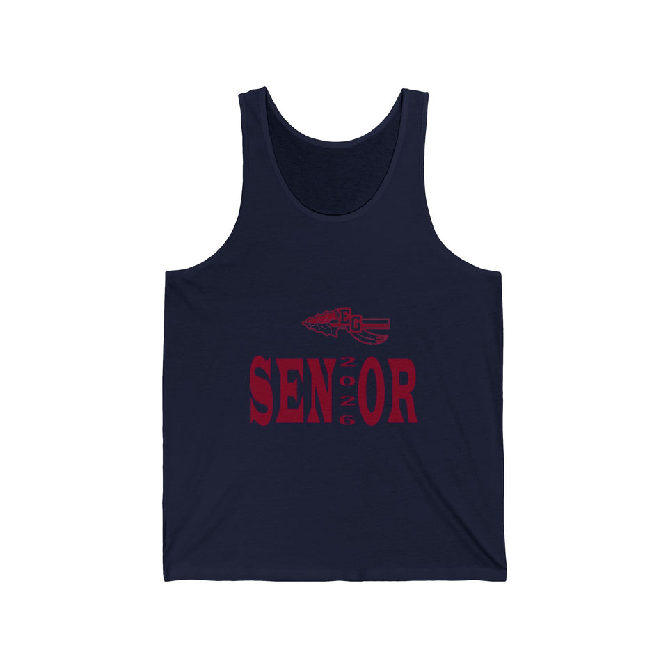 East Gaston HS Unisex Jersey Tank