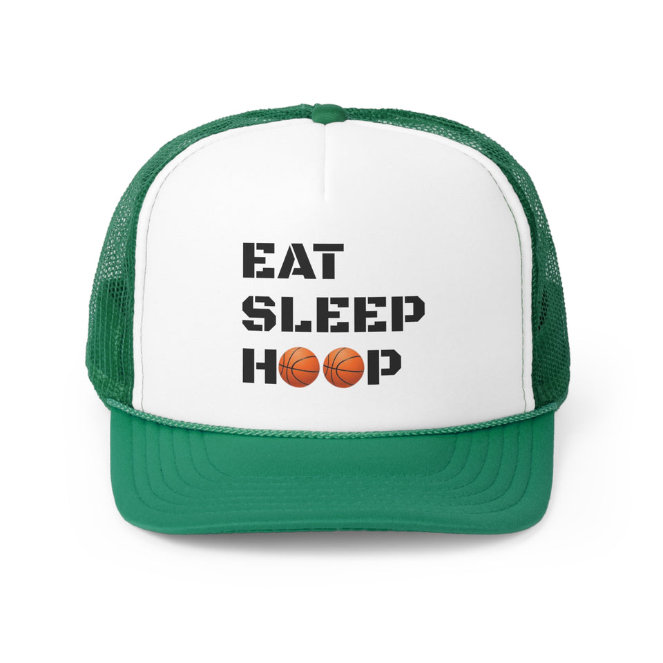 Eat Sleep Hoop Trucker Caps