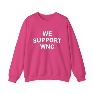 We Support WNC Unisex Heavy Blend™ Crewneck Sweatshirt