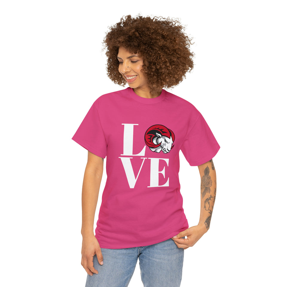 LOVE WSSU Unisex Heavy Cotton Tee