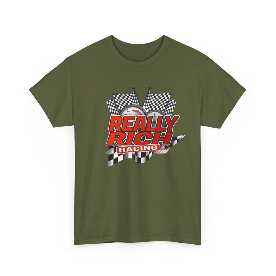 Really Rich Racing (Red) Unisex Heavy Cotton Tee