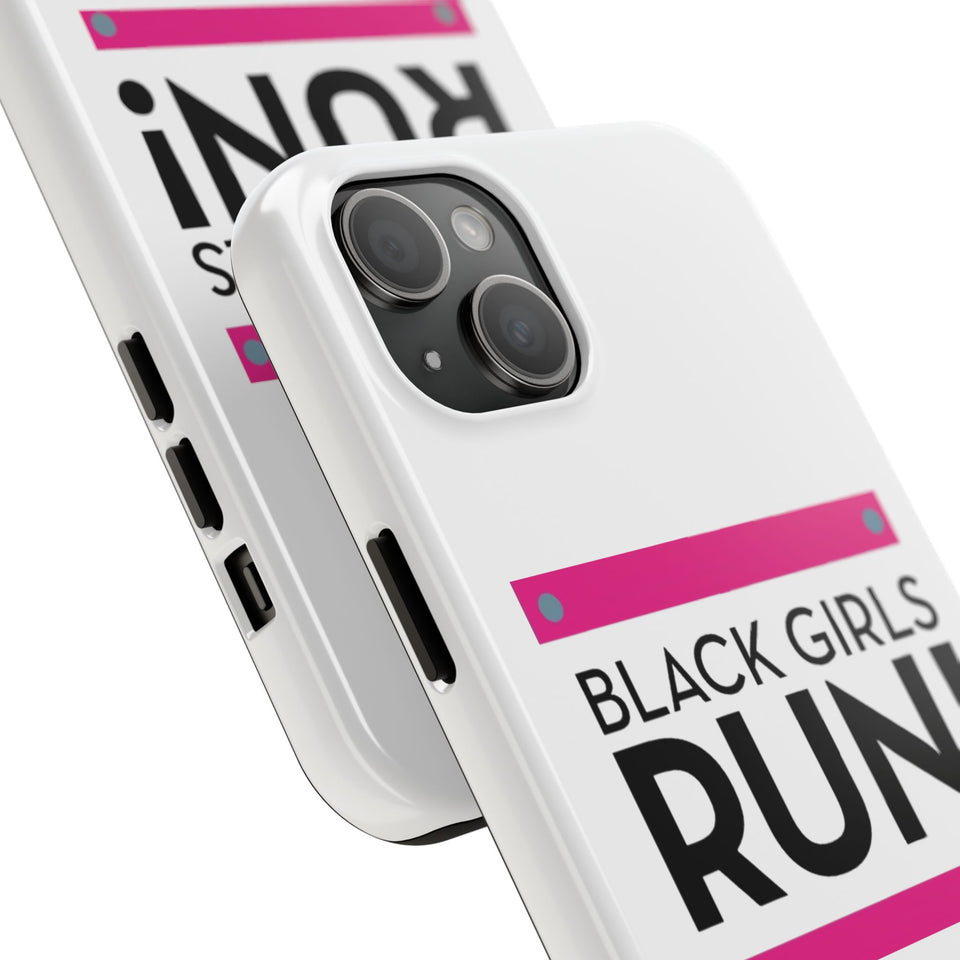 Black Girls Run Tough Phone Cases