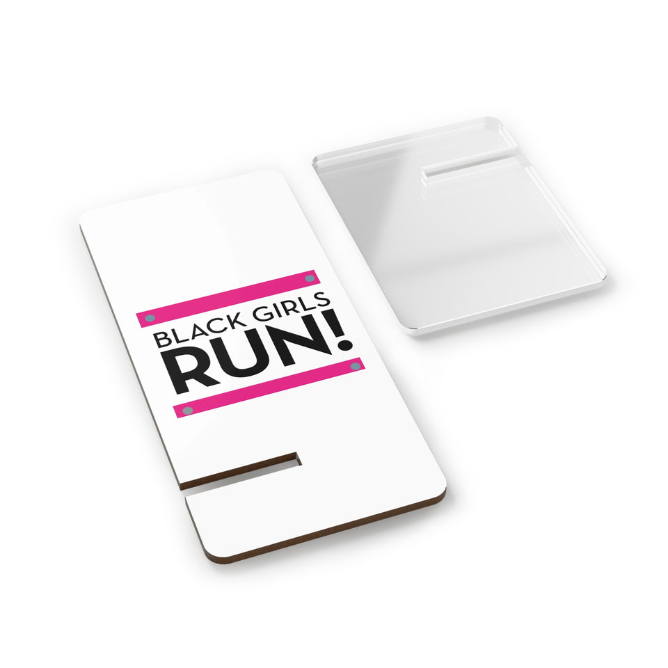 Black Girls Run Mobile Display Stand for Smartphones