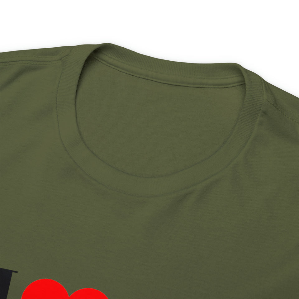 I Love My Cat Unisex Heavy Cotton Tee