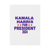 Kamala Harris for President Plastic Yard Sign