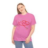 Stethoscope Heart Nurse Cotton Tee