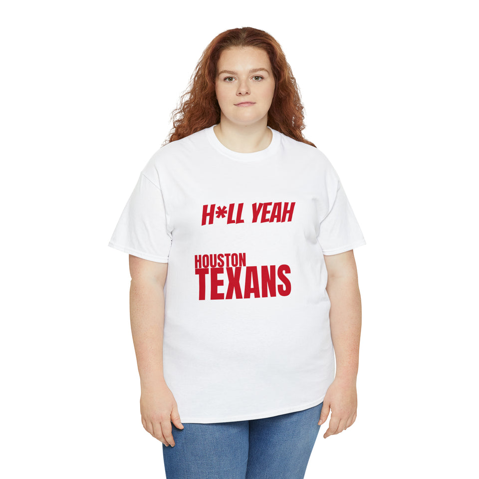 Houston Texans Football Unisex Heavy Cotton Tee