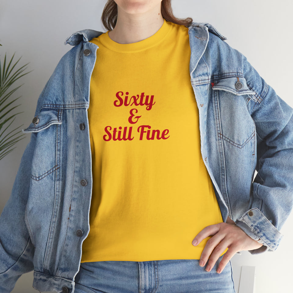 Sixty Unisex Heavy Cotton Tee
