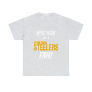 Pittsburgh Steelers Football Unisex Heavy Cotton Tee