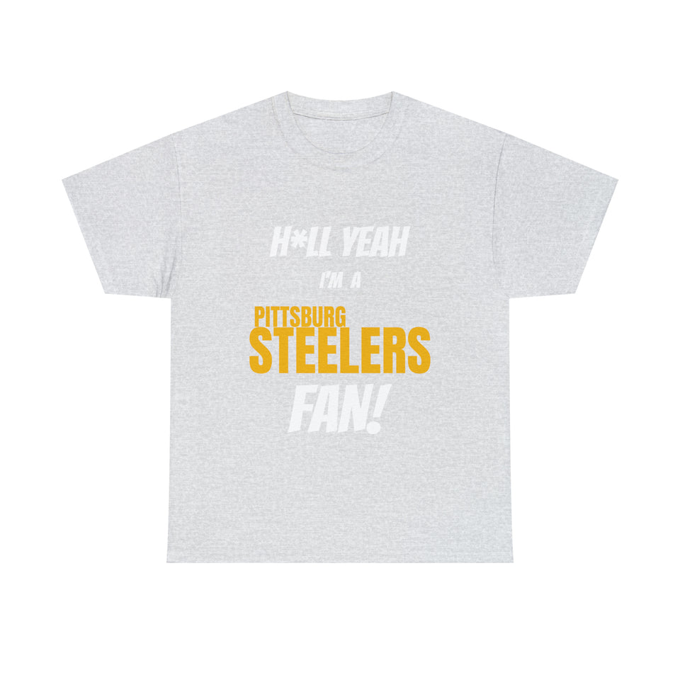 Pittsburgh Steelers Football Unisex Heavy Cotton Tee