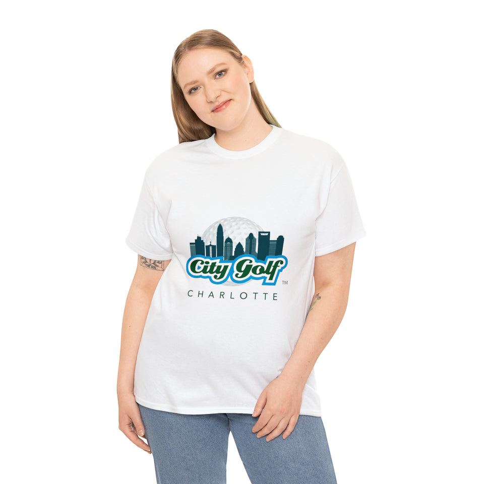 City Golf Charlotte Unisex Heavy Cotton Tee