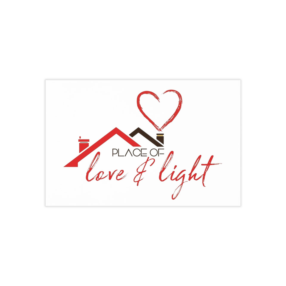 Love & Light Business Cards, 100pcs