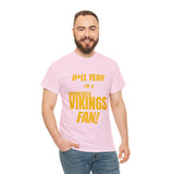 Minnesota Vikings Football Unisex Heavy Cotton Tee
