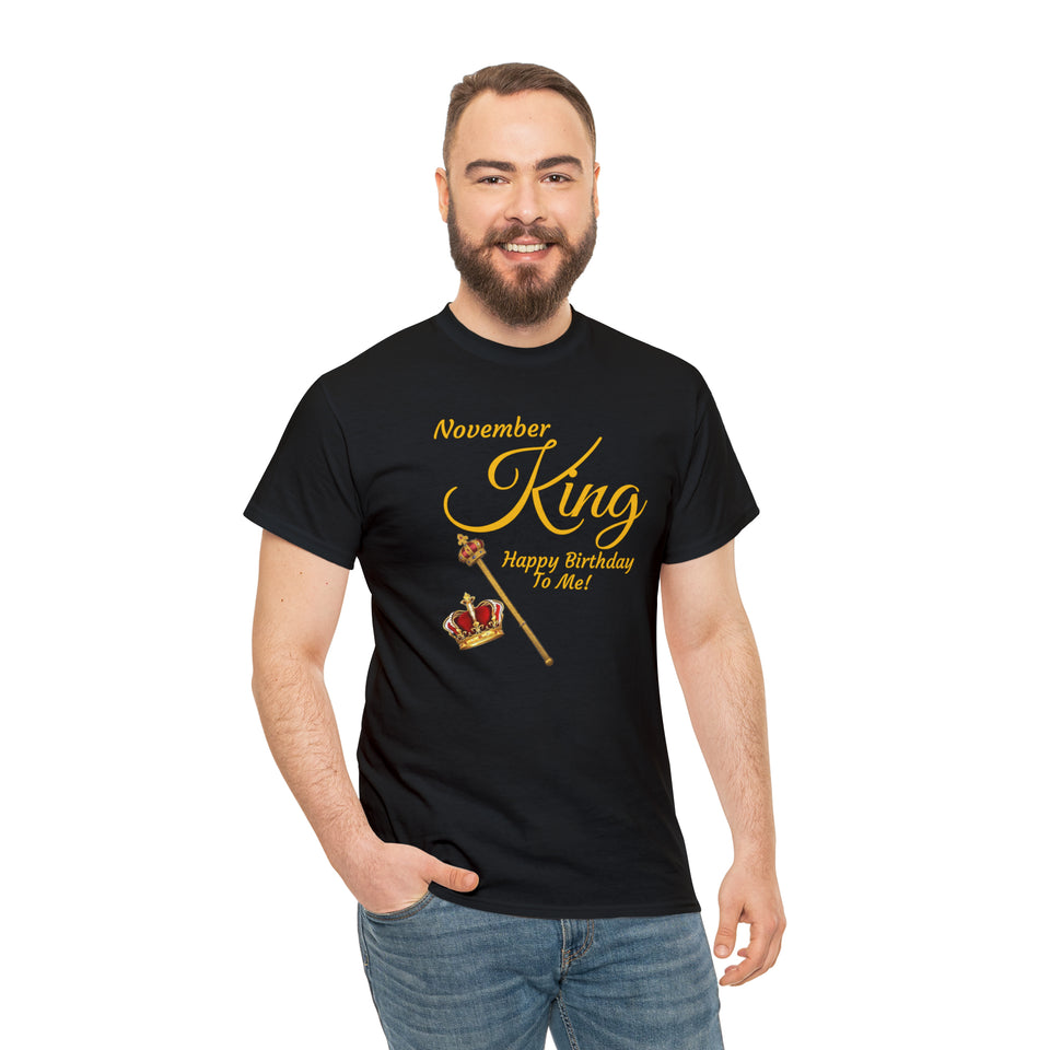 November King Unisex Heavy Cotton Tee