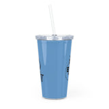 Bradley Floyd Plastic Tumbler with Straw