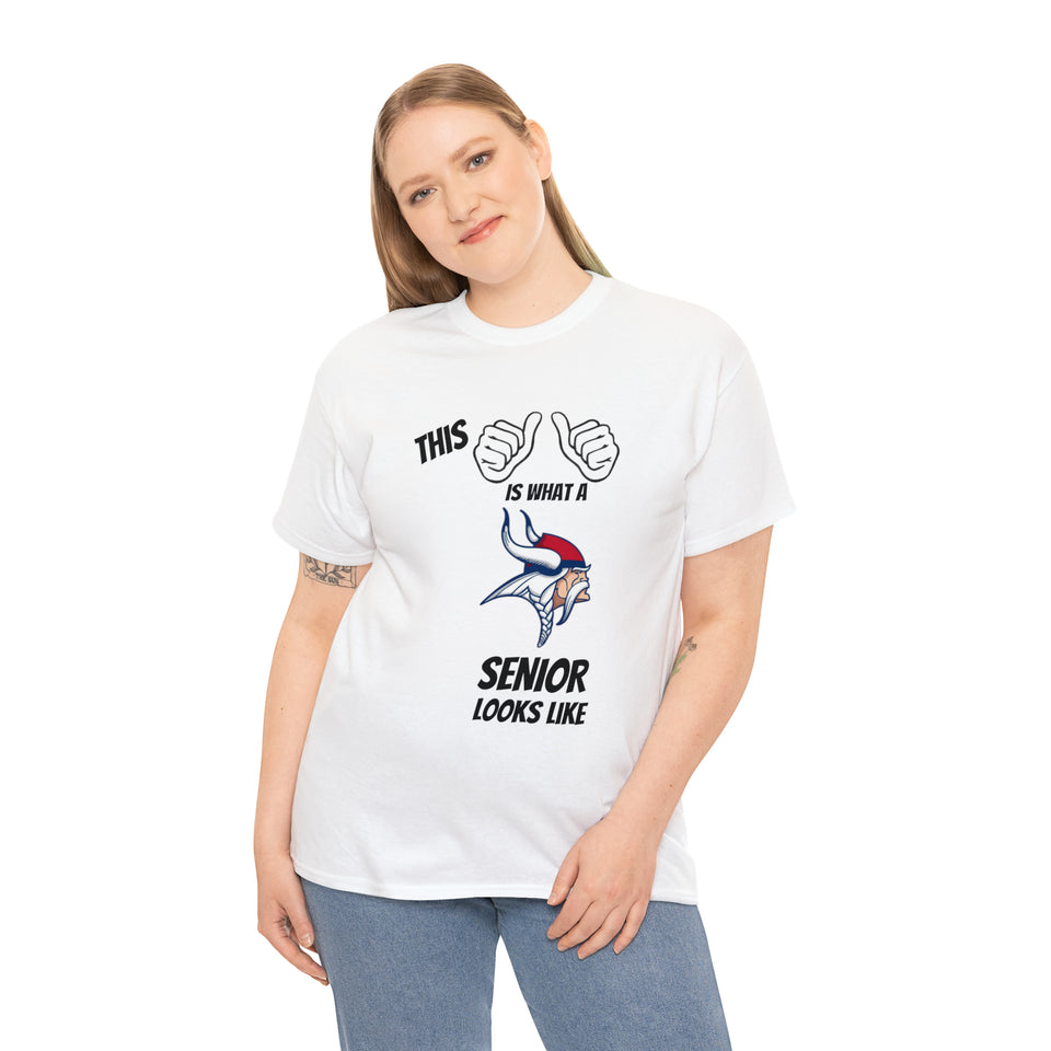This Is What A North Meck High School Senior Looks Like Class Of 2024 Unisex Heavy Cotton Tee