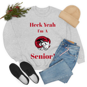 Heck Yeah I'm A WSSU Senior Unisex Heavy Blend™ Crewneck Sweatshirt