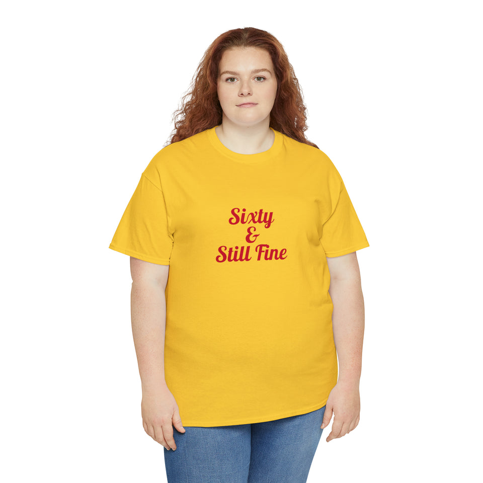 Sixty Unisex Heavy Cotton Tee