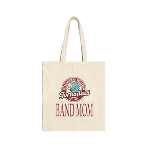 Talladega College Band Mom Cotton Canvas Tote Bag