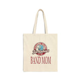 Talladega College Band Mom Cotton Canvas Tote Bag