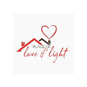 Love & Light Square Magnet